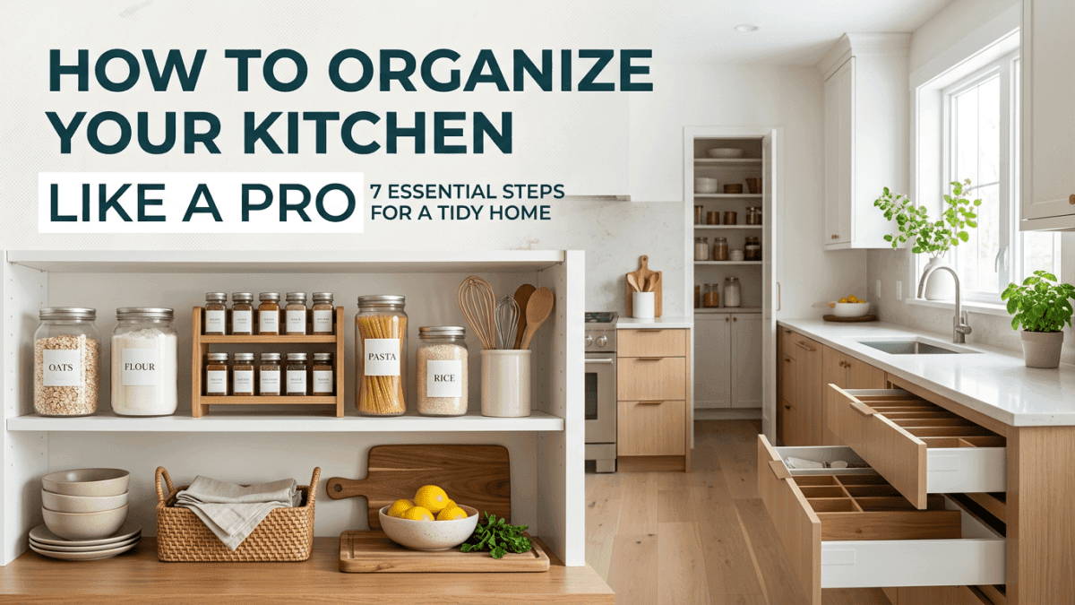 How to Organize Your Kitchen Like a Pro