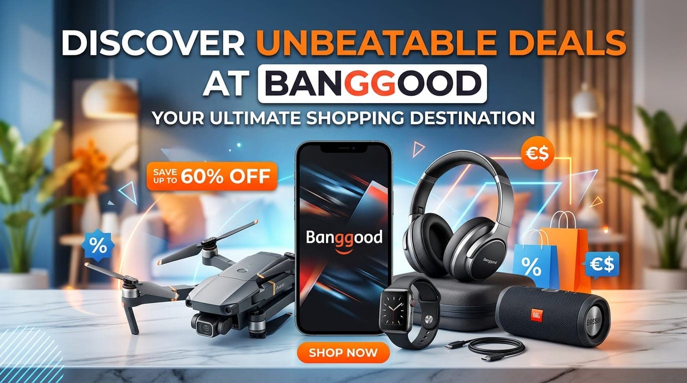 Discover Unbeatable Deals at Banggood: Your Ultimate Shopping Destination