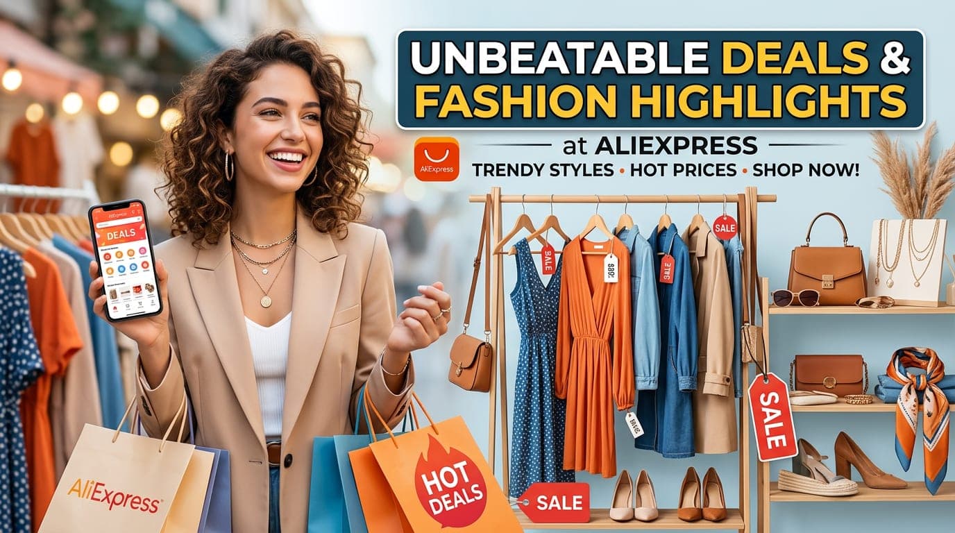 Unbeatable Deals and Fashion Highlights at AliExpress
