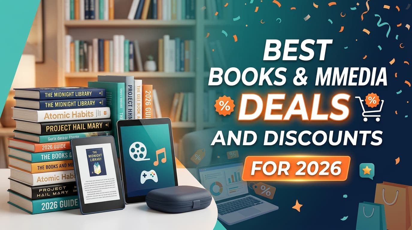 Best Books and Media Deals and Discounts for 2026