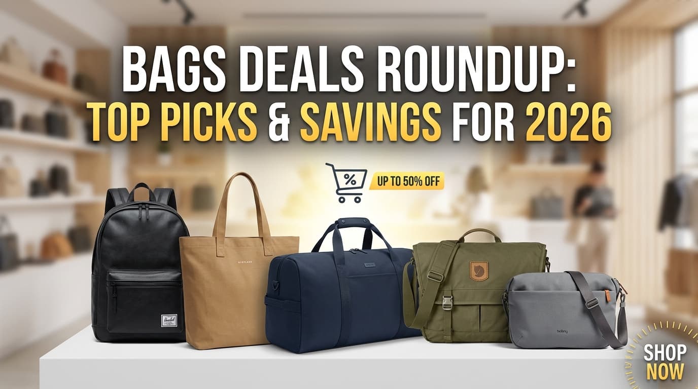 Bags Deals Roundup: Top Picks and Savings for 2026
