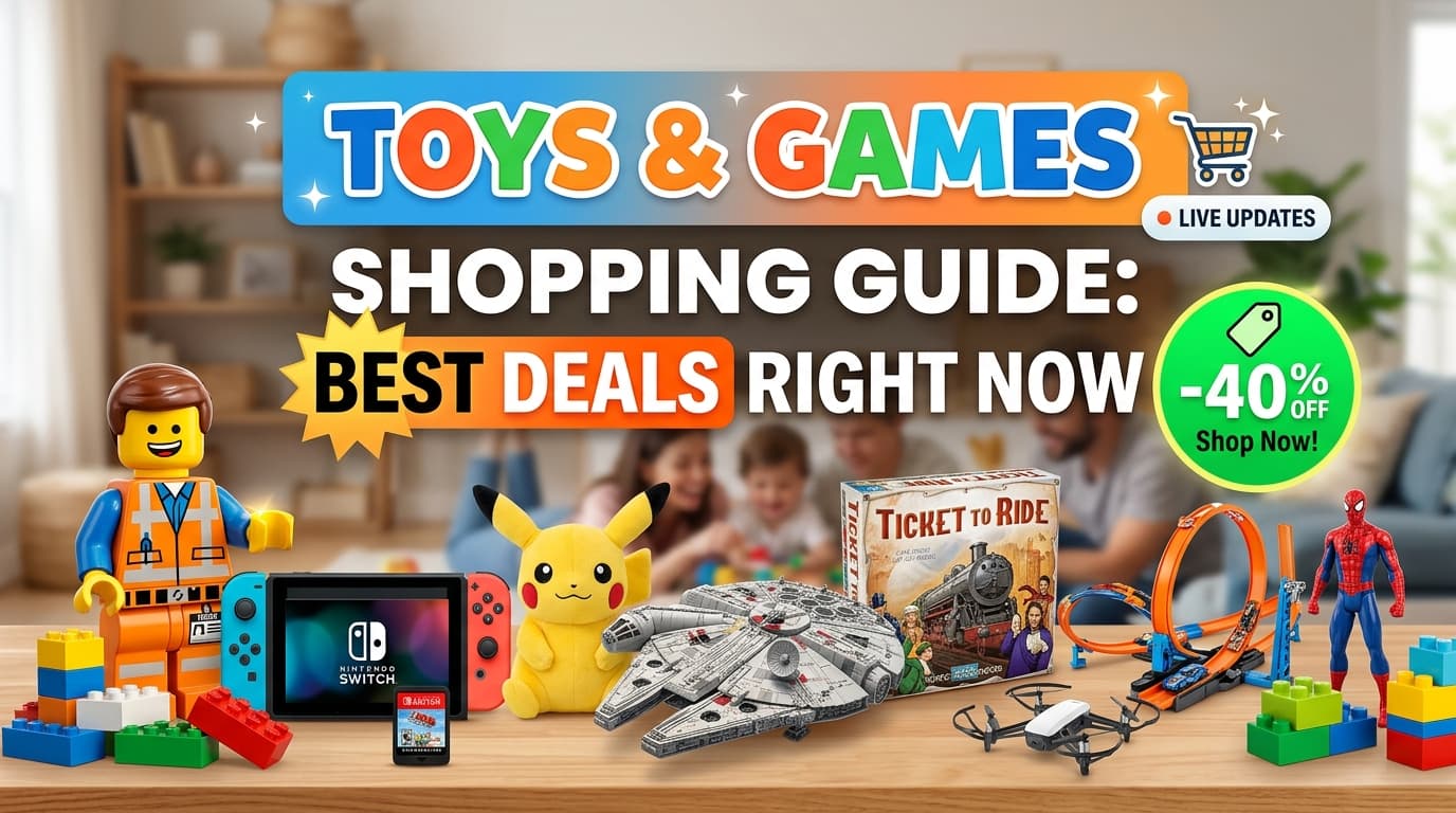 Toys & Games Shopping Guide: Best Deals Right Now