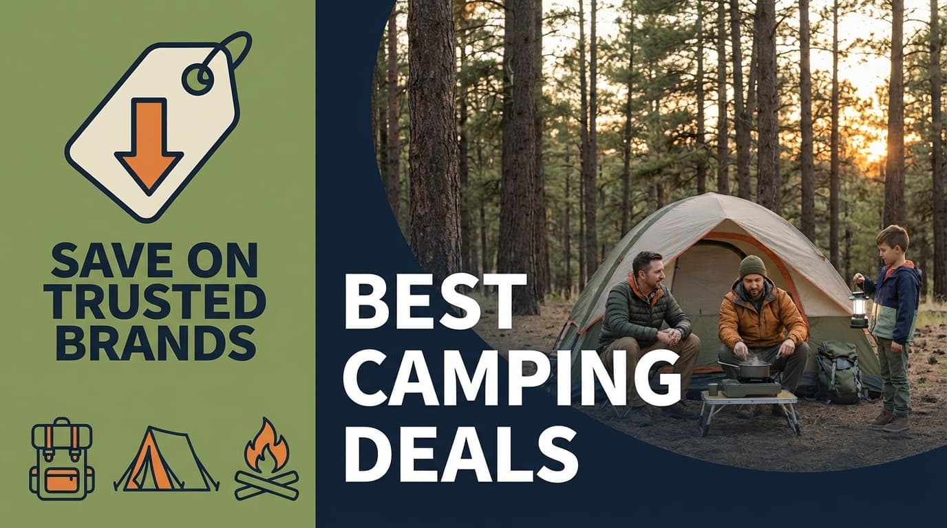 Best Camping Deals: Save on Trusted Brands