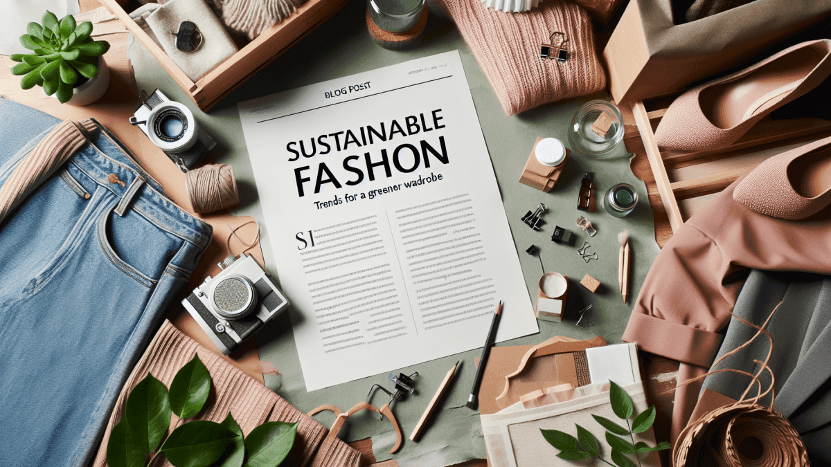 Sustainable Fashion: Trends for a Greener Wardrobe