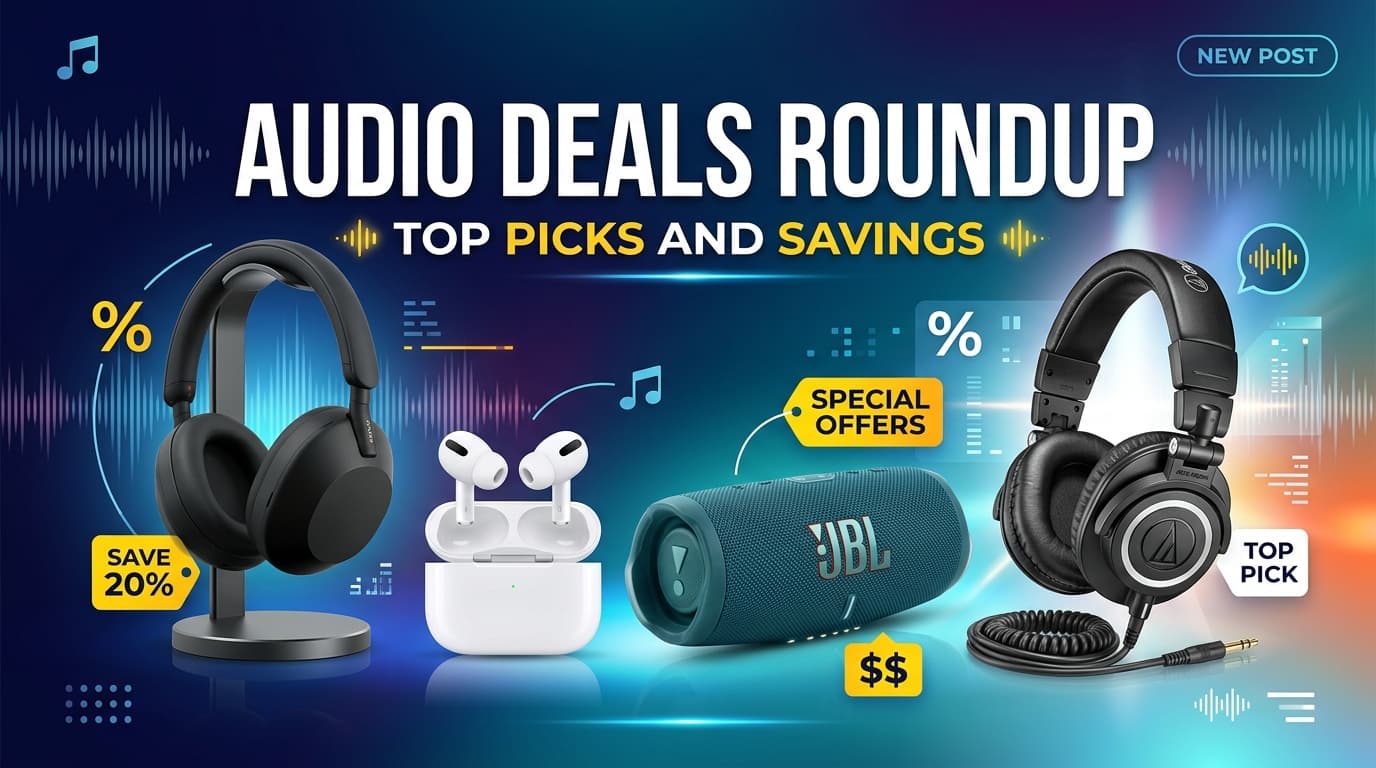 Audio Deals Roundup: Top Picks and Savings