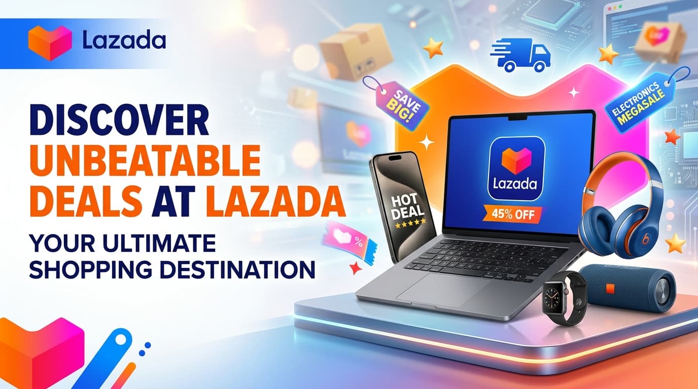 Discover Unbeatable Deals at Lazada: Your Ultimate Shopping Destination