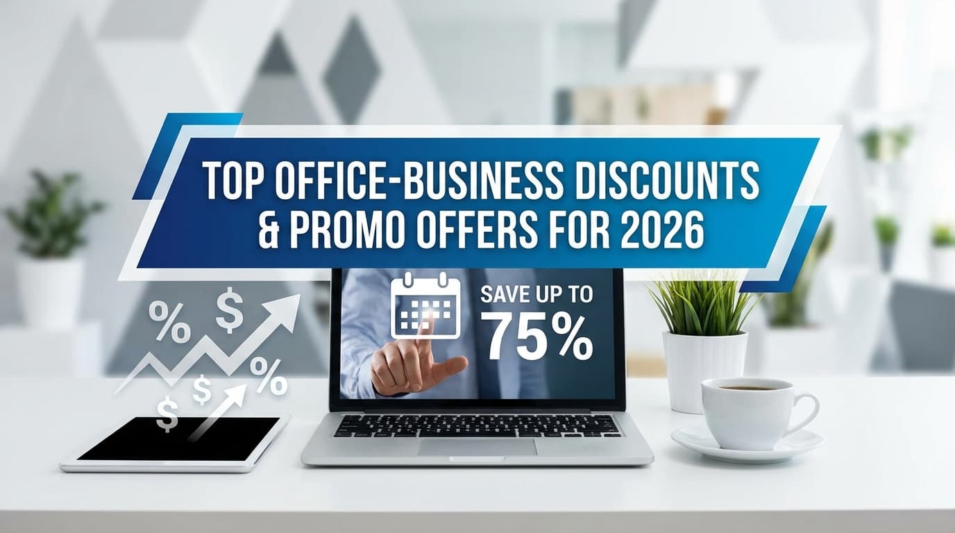 Top Office-Business Discounts and Promo Offers for 2026